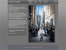Tablet Screenshot of monroehodder.com